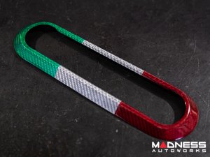 Alfa Romeo Stelvio Air Conditioning Dash Bezel - Carbon Fiber - Pre '20 - Italian Theme - Feroce Carbon